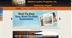 Desktop Screenshot of matthewcarlton.com
