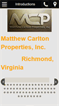 Mobile Screenshot of matthewcarlton.com